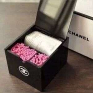 Chanel Organizer | BRAND NEW | Q-tips, Cosmetics | Vanity or Desk Organzer